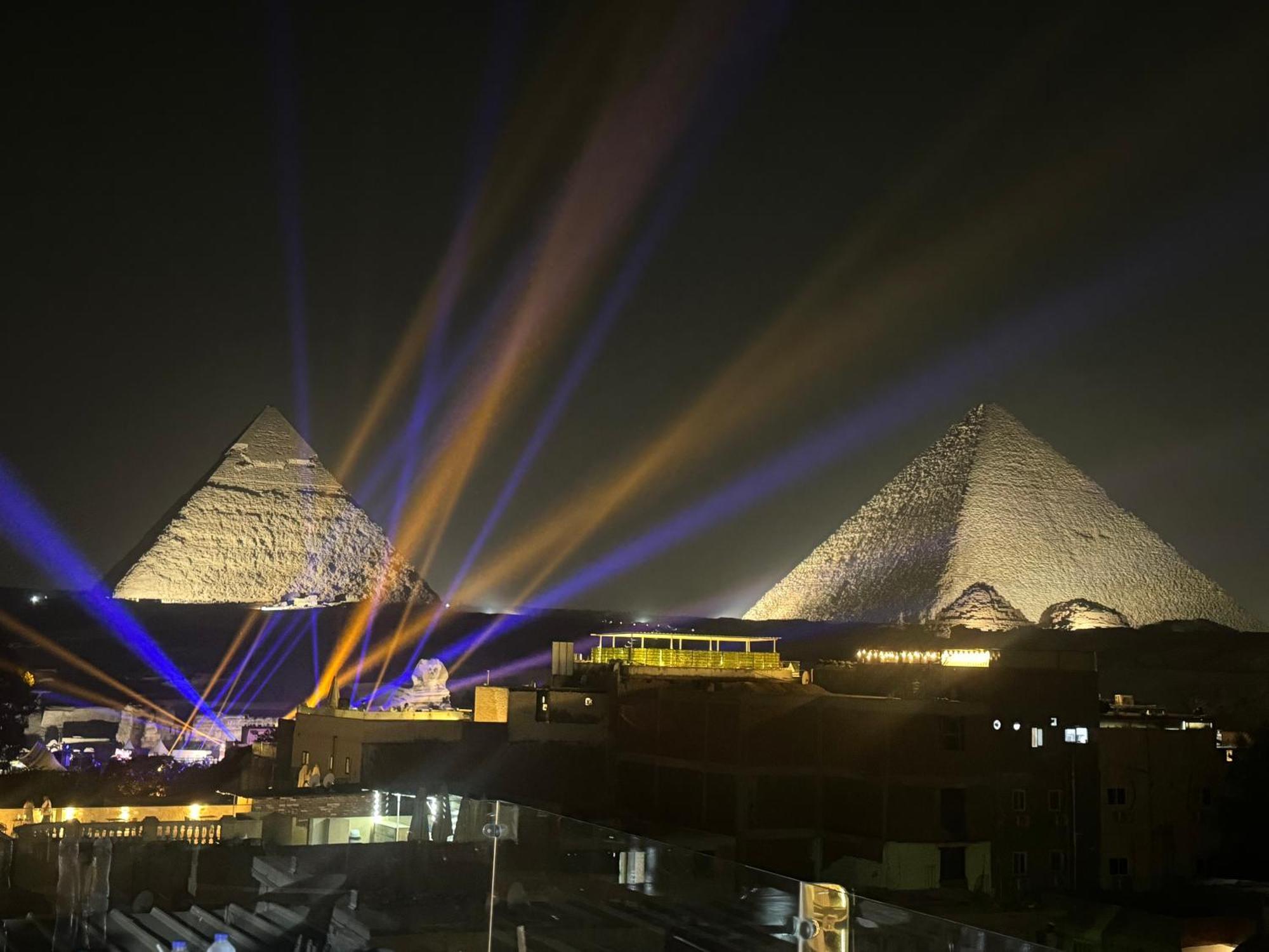 Pyramids And Sphinx Hotel Kafrat al Jabal Экстерьер фото
