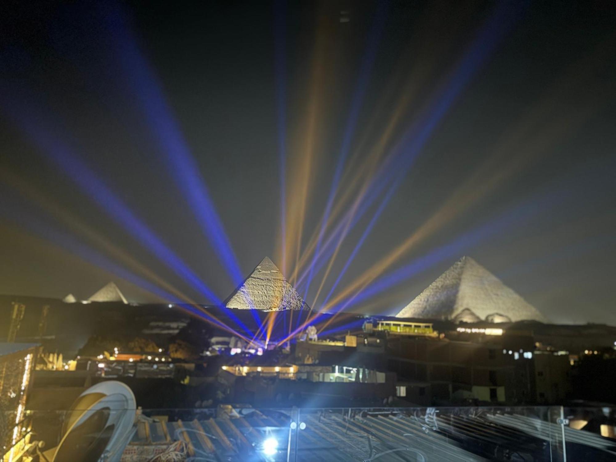 Pyramids And Sphinx Hotel Kafrat al Jabal Экстерьер фото