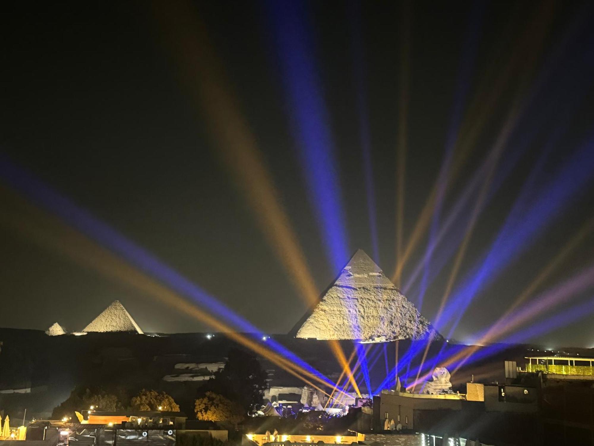 Pyramids And Sphinx Hotel Kafrat al Jabal Экстерьер фото